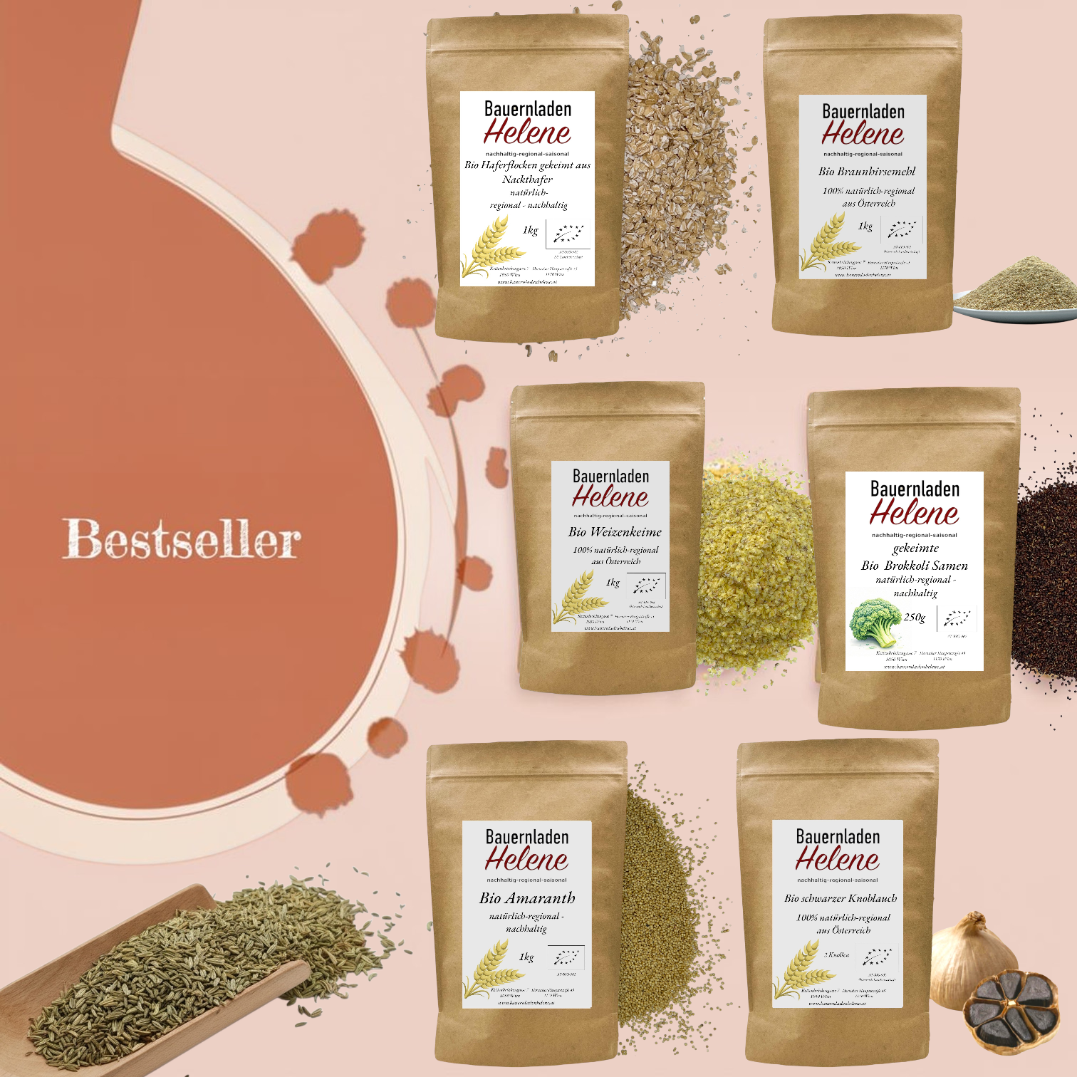 Superfood – Kategorie-Header, Bauernladenhelene